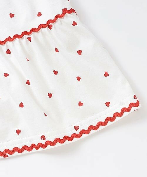 petit main / プティマイン ミニ丈・ひざ丈ワンピース | 【サンリオキャラクターズ】カットティアードワンピース | 詳細17