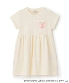 petit main / プティマイン ミニ丈・ひざ丈ワンピース | 【ギャビー】ポケットカットワンピース