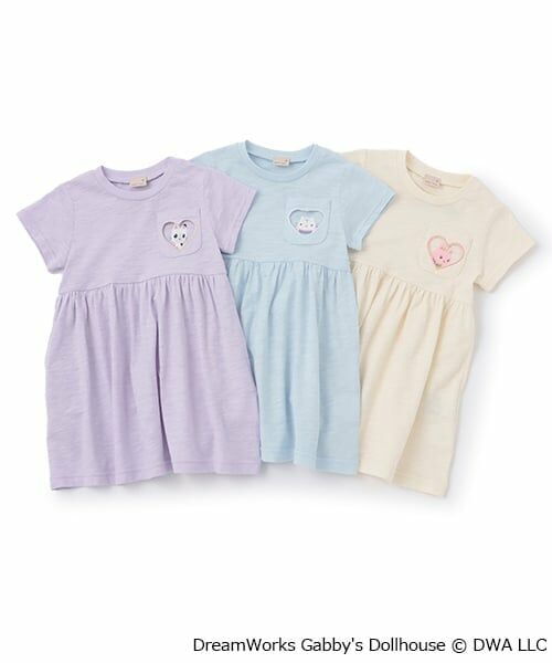 petit main / プティマイン ミニ丈・ひざ丈ワンピース | 【ギャビー】ポケットカットワンピース | 詳細20