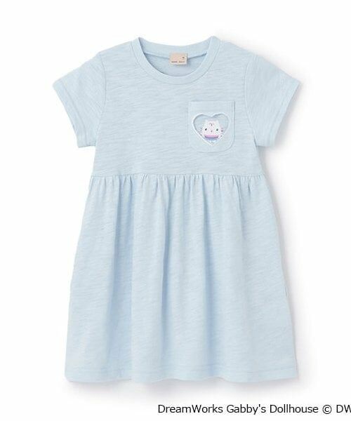 petit main / プティマイン ミニ丈・ひざ丈ワンピース | 【ギャビー】ポケットカットワンピース | 詳細8