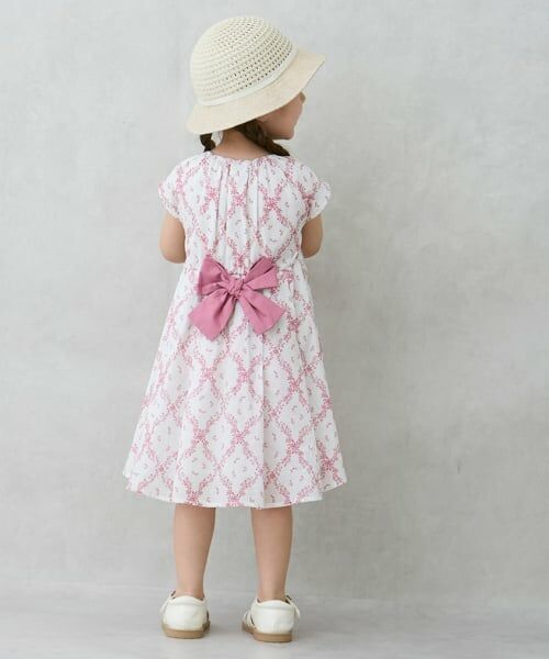 petit main / プティマイン ミニ丈・ひざ丈ワンピース | 【リンク】アソートフレアワンピース(キッズ) | 詳細4
