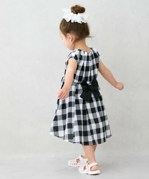 petit main / プティマイン ミニ丈・ひざ丈ワンピース | 【リンク】アソートフレアワンピース(キッズ) | 詳細6
