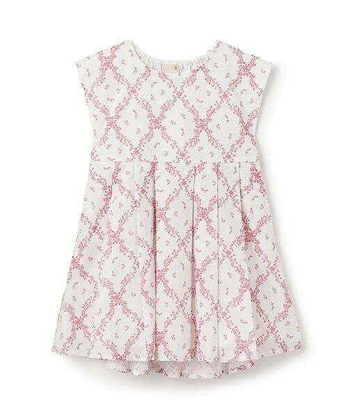 petit main / プティマイン ミニ丈・ひざ丈ワンピース | 【リンク】アソートフレアワンピース(キッズ) | 詳細9