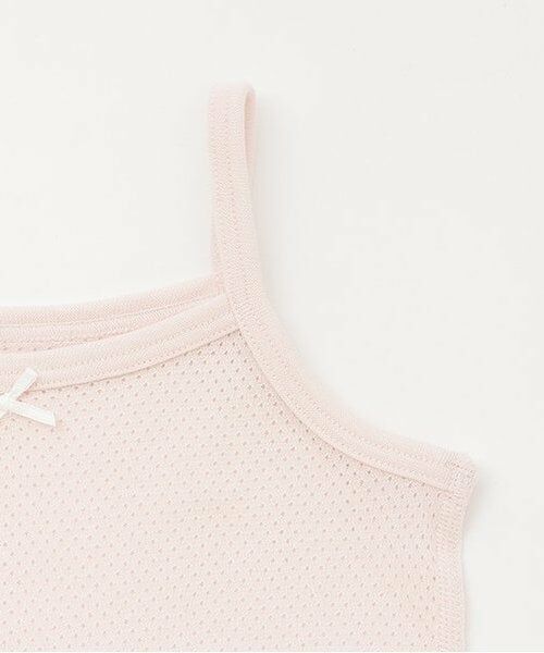 petit main / プティマイン その他インナー・ルームウェア | 【弱酸性】メッシュキャミ肌着2P | 詳細4