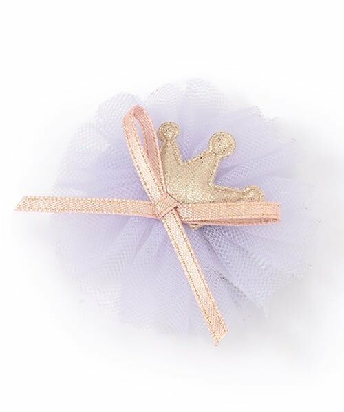 petit main / プティマイン ヘアピン | チュールヘアクリップ（ラベンダー）