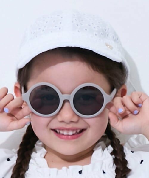 petit main / プティマイン サングラス・メガネ | ボストン風ファッショングラス（モカ茶）