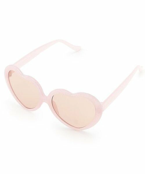 petit main / プティマイン サングラス・メガネ | ハートファッショングラス（ライト ピンク）
