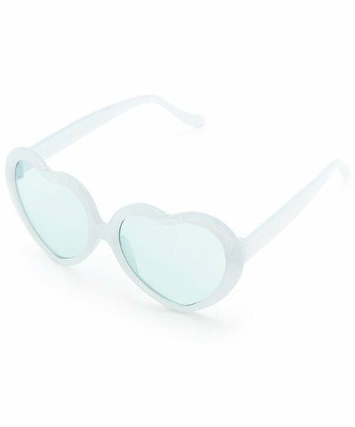 petit main / プティマイン サングラス・メガネ | ハートファッショングラス（ブルー）