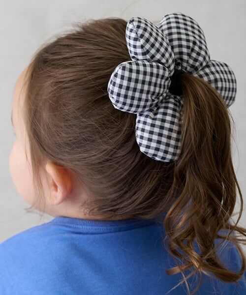 petit main / プティマイン ヘアゴム・シュシュ | フラワーシュシュ | 詳細1