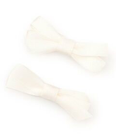 petit main / プティマイン ヘアピン | リボンヘアクリップ2P