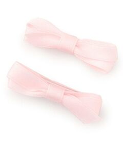 petit main / プティマイン ヘアピン | リボンヘアクリップ2P