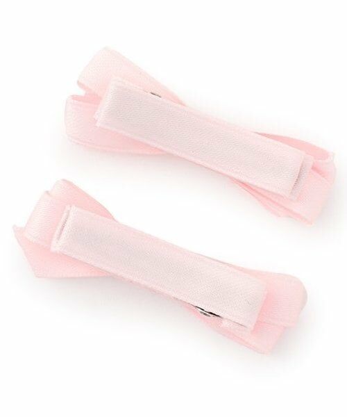 petit main / プティマイン ヘアピン | リボンヘアクリップ2P | 詳細1