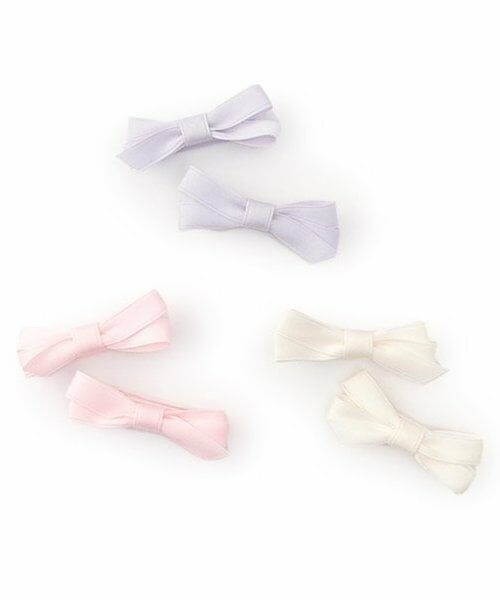 petit main / プティマイン ヘアピン | リボンヘアクリップ2P | 詳細3
