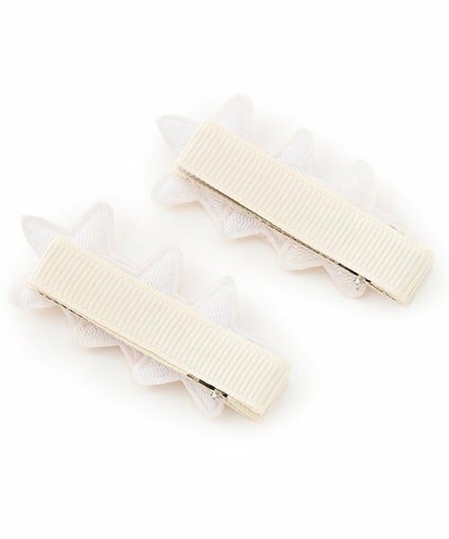 petit main / プティマイン ヘアピン | ラメ星ヘアクリップ2P | 詳細1