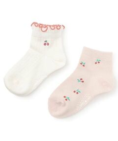 petit main / プティマイン ソックス | GIRLS吸水速乾ソックス2P