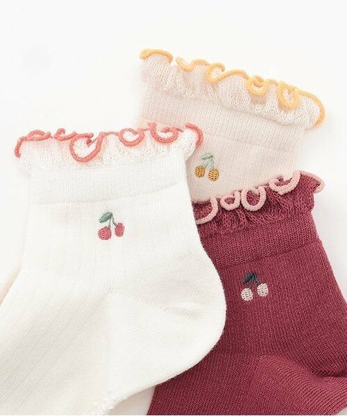 petit main / プティマイン ソックス | GIRLS吸水速乾ソックス2P | 詳細2