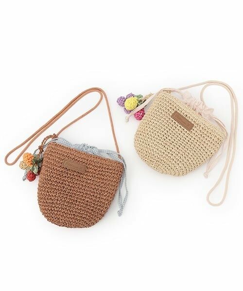 petit main / プティマイン ショルダーバッグ | 雑材フルーツポシェット | 詳細11