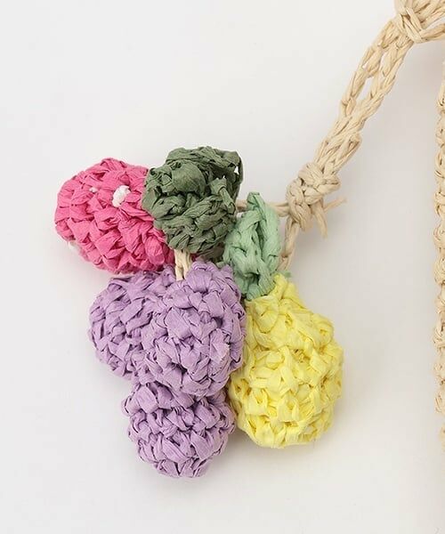 petit main / プティマイン ショルダーバッグ | 雑材フルーツポシェット | 詳細7