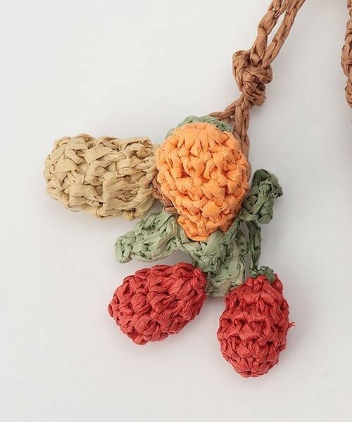 petit main / プティマイン ショルダーバッグ | 雑材フルーツポシェット | 詳細8