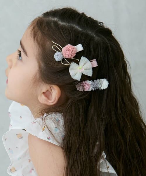 petit main / プティマイン ヘアピン | ぽんぽんヘアクリップ | 詳細2