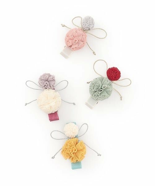 petit main / プティマイン ヘアピン | ぽんぽんヘアクリップ | 詳細6