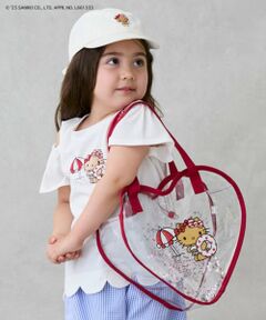 petit main / プティマイン トートバッグ | 【サンリオキャラクターズ】キラキラハート型クリアバッグ