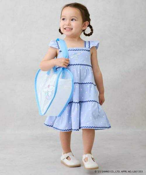 petit main / プティマイン トートバッグ | 【サンリオキャラクターズ】キラキラハート型クリアバッグ | 詳細1