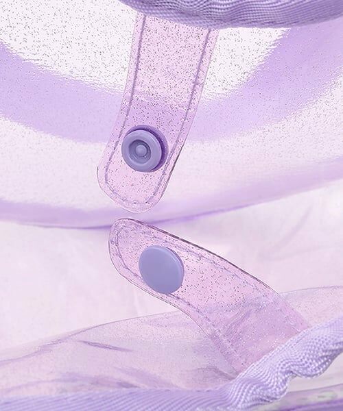 petit main / プティマイン トートバッグ | 【サンリオキャラクターズ】キラキラハート型クリアバッグ | 詳細15