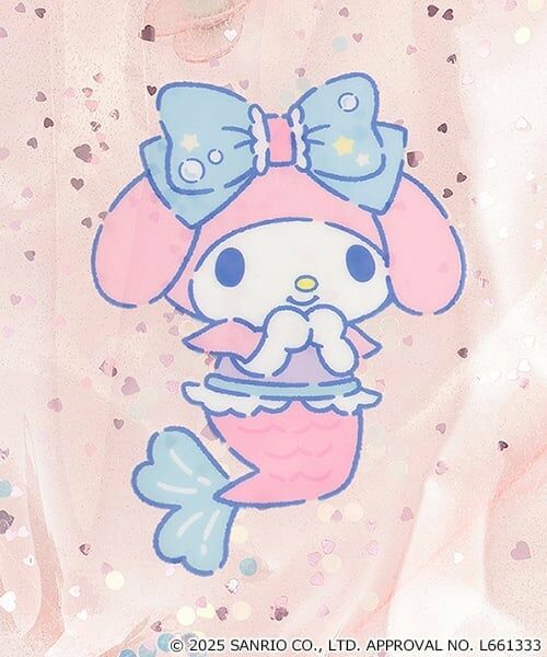 petit main / プティマイン トートバッグ | 【サンリオキャラクターズ】キラキラハート型クリアバッグ | 詳細17