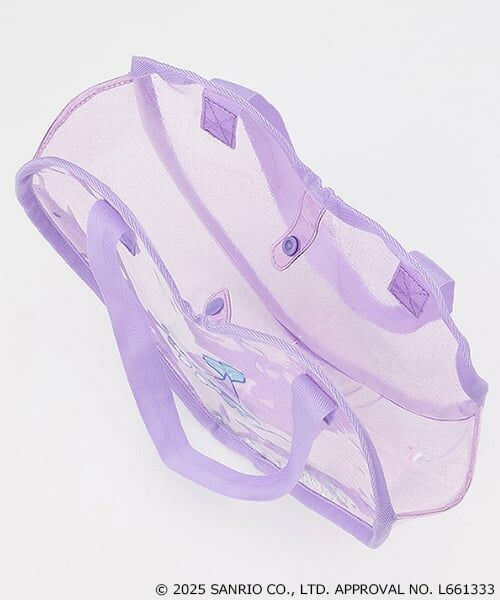 petit main / プティマイン トートバッグ | 【サンリオキャラクターズ】キラキラハート型クリアバッグ | 詳細20