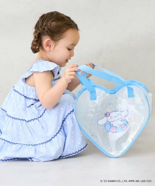 petit main / プティマイン トートバッグ | 【サンリオキャラクターズ】キラキラハート型クリアバッグ | 詳細3