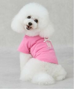 petit main / プティマイン ペットグッズ | 【DOG】バレリーナ刺しゅうTシャツ