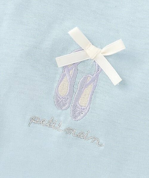 petit main / プティマイン ペットグッズ | 【DOG】バレリーナ刺しゅうTシャツ | 詳細7