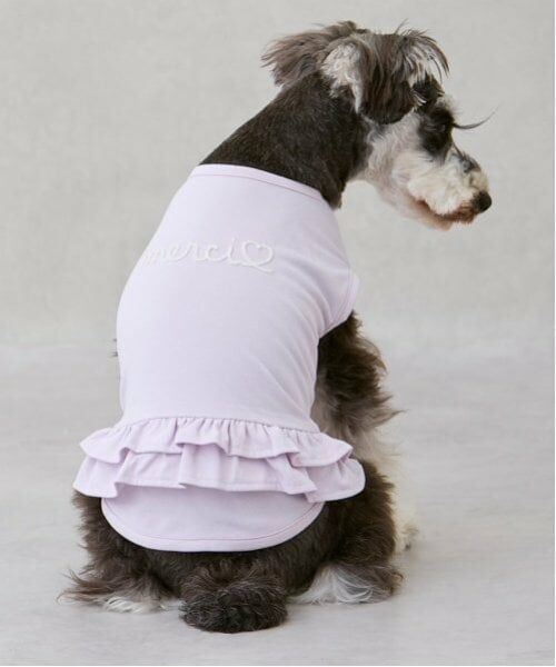 petit main / プティマイン ペットグッズ | 【リンク】【DOG】【水陸】フリルタンク | 詳細4