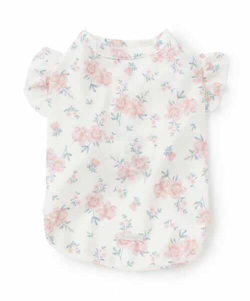 petit main / プティマイン ハンカチ | 【DOG】【SWIM】肩フリル柄タンク | 詳細5