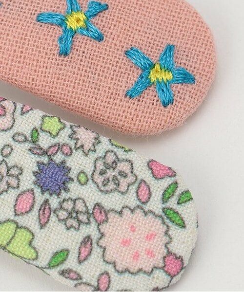 petit main / プティマイン ヘアピン | 刺しゅうヘアピン/L | 詳細3