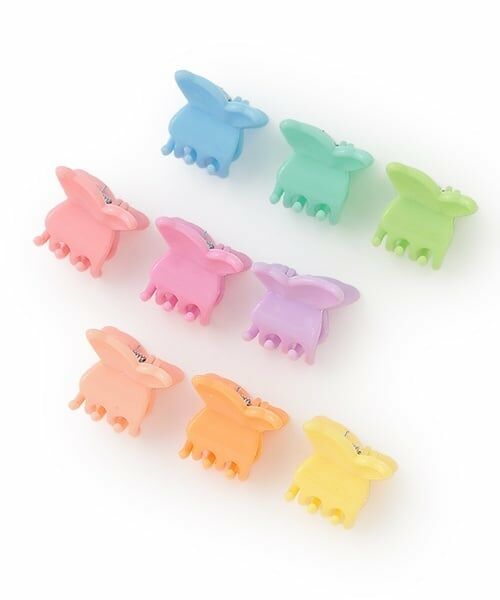 petit main / プティマイン ヘアピン | アソートミニヘアクリップ9P（マルチ）