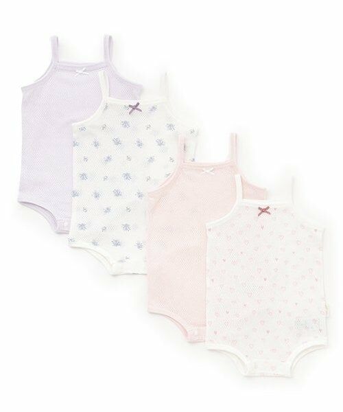 petit main / プティマイン ロンパース | 【弱酸性】メッシュキャミロンパース | 詳細8