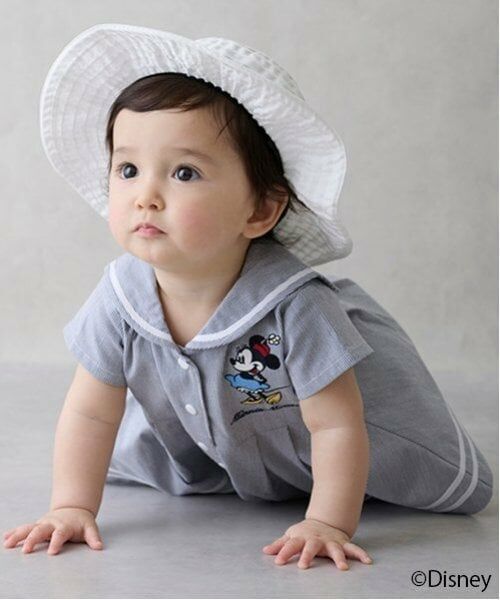 petit main / プティマイン ベビー・キッズウエア | 【Disney】セーラーOPセットアップ | 詳細3