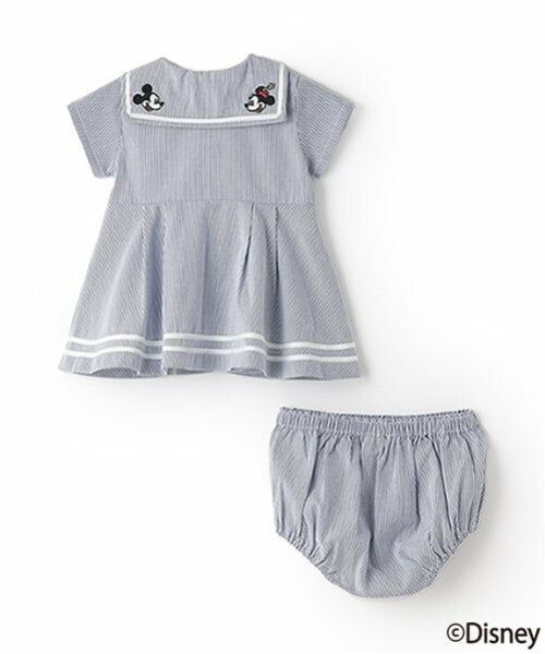 petit main / プティマイン ベビー・キッズウエア | 【Disney】セーラーOPセットアップ | 詳細7