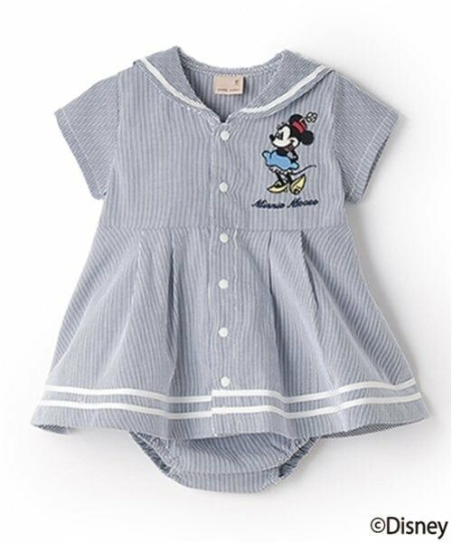 petit main / プティマイン ベビー・キッズウエア | 【Disney】セーラーOPセットアップ | 詳細8