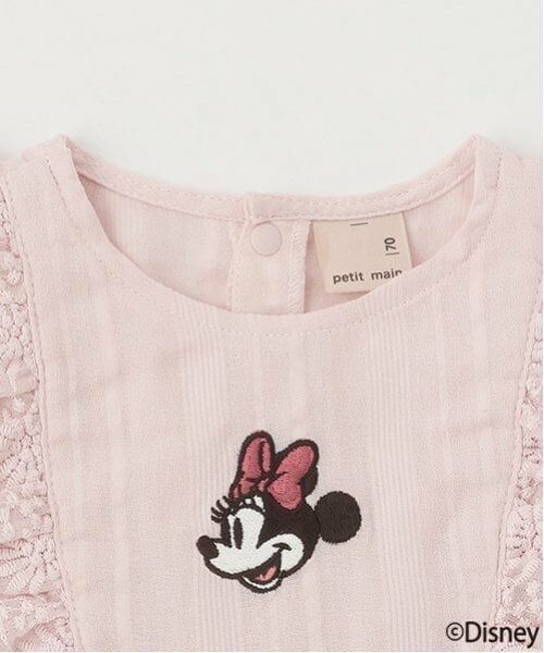 petit main / プティマイン ベビー・キッズウエア | 【Disney】肩フリルチュニックセットアップ | 詳細10