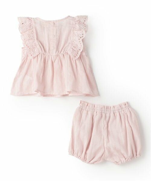 petit main / プティマイン ベビー・キッズウエア | 【Disney】肩フリルチュニックセットアップ | 詳細8