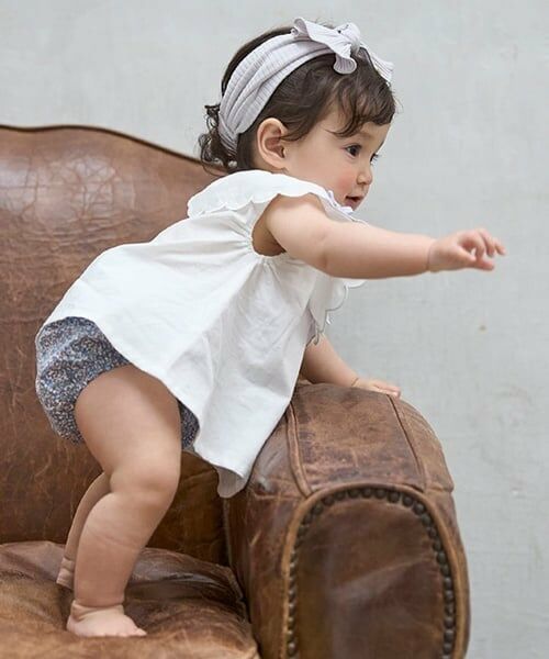 petit main / プティマイン ベビー・キッズウエア | リボンチュニックセットアップ | 詳細1