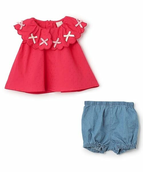 petit main / プティマイン ベビー・キッズウエア | リボンチュニックセットアップ | 詳細5