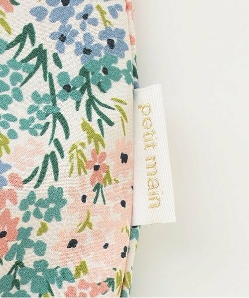 petit main / プティマイン ロンパース | 花柄切替2WAYオール | 詳細5