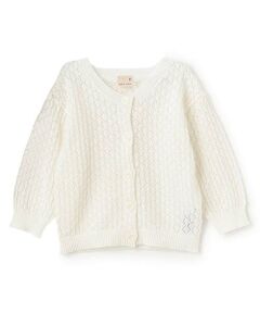 petit main / プティマイン ベビー・キッズウエア | 【UV】透かし編みカーディガン