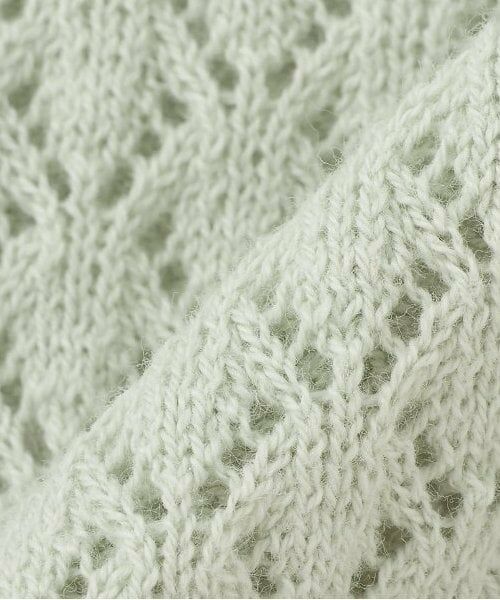 petit main / プティマイン ベビー・キッズウエア | 【UV】透かし編みカーディガン | 詳細5