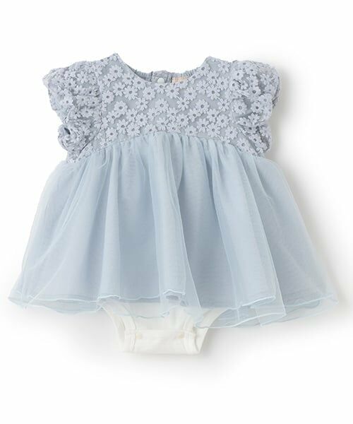 petit main / プティマイン ロンパース | 【リンク】チュールレースOPロンパース | 詳細16