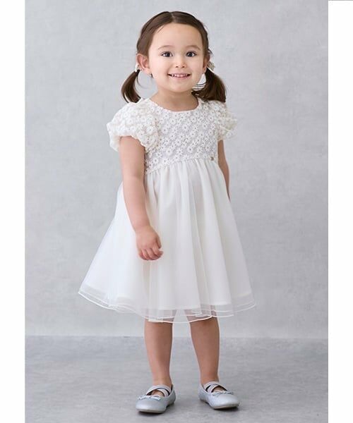 petit main / プティマイン ロンパース | 【リンク】チュールレースOPロンパース | 詳細5